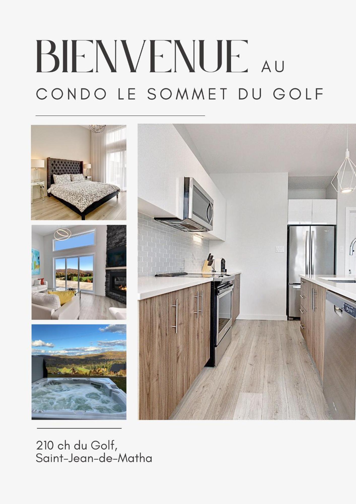 Le Sommet Du Golf Avec Spa Villa Saint Jean De Matha Eksteriør bilde